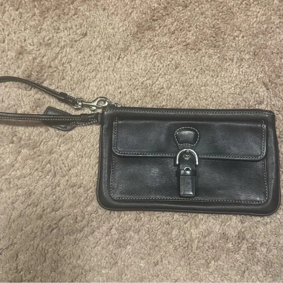 Coach Wristlet Collection - Purple, Black, Plaid, Silver, Plum - Picture 3 of 6